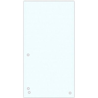 DONAU bílý, papírový, 1/3 A4, 235 x 105 mm - balení 100 ks – Zboží Mobilmania