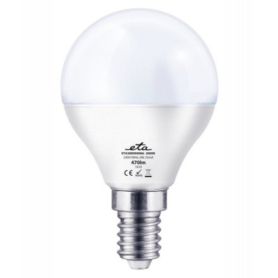 Eta EKO LEDka mini globe 6W E14 teplá bílá – Hledejceny.cz
