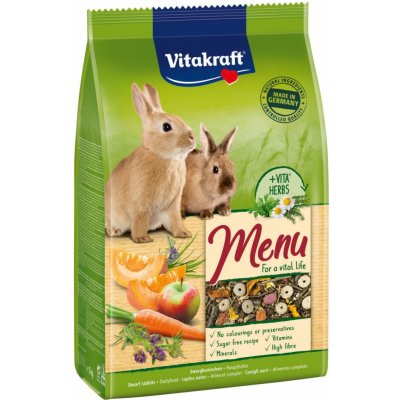 Vitakraft Menu Vital zakrslý králík 5 kg – Hledejceny.cz
