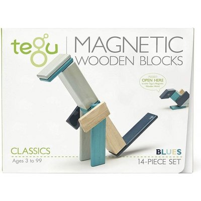 TEGU Magnetická stavebnice Blues 14 ks