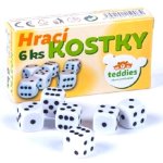 Kostky hrací 6ks v krabičce – Sleviste.cz