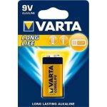 Varta Longlife 9V 1ks 4122101411 – Zboží Živě