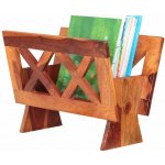 indickynabytek.cz - Stojan na noviny Kali 45 x 35 x 30 z masivu palisandr / sheesham – Zboží Živě