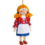 Mašek umělecká výroba Loutka bez nití Mařenka 20 cm – Zboží Dáma