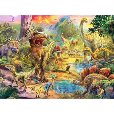 AnaTolian Království dinosaurů 500 dílků – Zboží Mobilmania