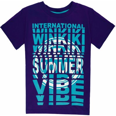 Winkiki chlapecké triko WJB 01778, modrá
