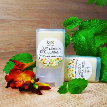 Biorythme 100% přírodní deodorant Citrónová meduňka 15 g