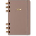 Moleskine Spiral A5 měsíční/týdenní 2026 růžový – Zboží Mobilmania