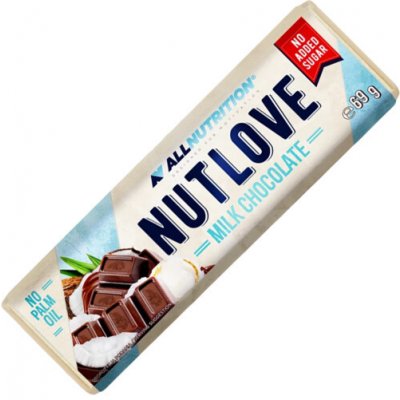 ALLNUTRITION Nutlove Milk Chocolate Bar 69 g