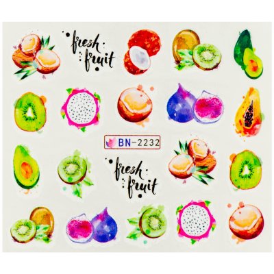 BIO nails Vodolepka BN 2232 ovoce – Hledejceny.cz