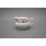 Bohemia Porcelán 1987 Mlékovka nízká 0,35l Verona Vánoční Cesmína CL – Sleviste.cz