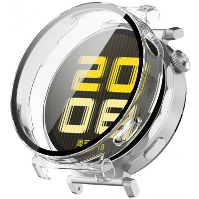 VSECHNONAMOBIL 93449 FULL COVERAGE Plastový kryt se sklem pro Huawei Watch GT 5 41mm průhledný – Zboží Živě