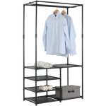 Autronic Stojan na šaty GD-172 BK – Zboží Dáma