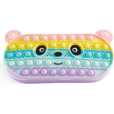 MiquelRius Silikonový POP IT penál Barva: Panda – Zboží Mobilmania