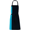 Zástěra Link Kitchen Wear Duo zástěra X988 Turquoise Pantone 312 72 x 85 cm
