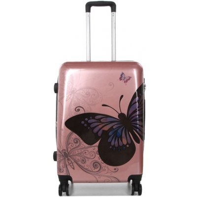 Snowball 26820B dětský kufr 60 l motýl růžová světle – Zboží Dáma Snowball 26820B dětský kufr 60 l motýl růžová světle – Zboží Dáma