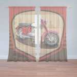 Sablio Záclony Jawa panelka Vintage: 2ks 150x250cm – Hledejceny.cz