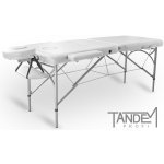 Tandem Skládací masážní lehátko Profi A2D bílá 195 x 70 cm 14,8 kg – Zboží Dáma