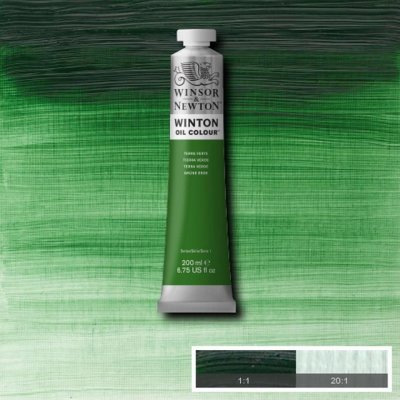 Olejová barva Winsor & Newton Winton 200 ml Terre Verte – Zboží Dáma