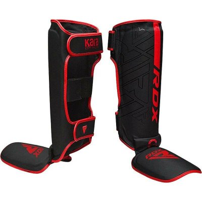 RDX Chrániče holení a nártů Kara Series F6 matte red – Sleviste.cz