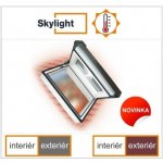 DOBROPLAST - SKYLIGHT LOFT PREMIUM TERMO plastový střešní výlez PVC 5/7 - 55/78cm – HobbyKompas.cz