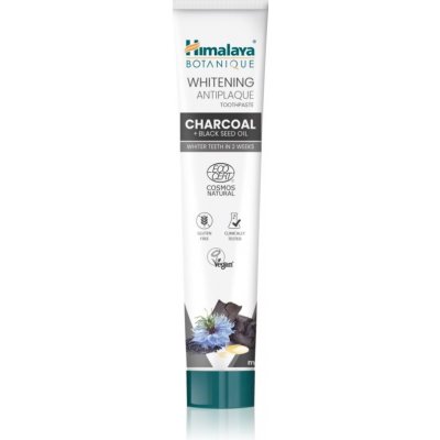 Himalaya Herbals Whitening Antiplaque Charcoal + Black Seed Oil 75 ml – Hledejceny.cz