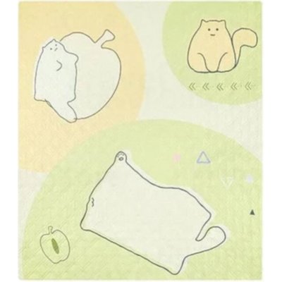 Naturehike pikniková deka Cat enjoy vel. M 1100g světle zelená – Sleviste.cz