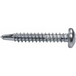 Samořezné šrouby TEX s půlkulatou hlavou a křížovou drážkou 4,8x32 mm, DIN 7504N, zinek bílý – Zbozi.Blesk.cz