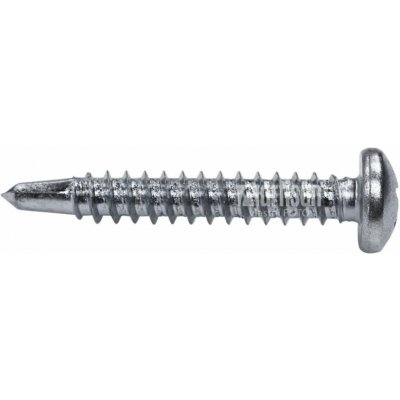 Samořezné šrouby TEX s půlkulatou hlavou a křížovou drážkou 4,8x32 mm, DIN 7504N, zinek bílý – Zbozi.Blesk.cz