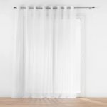 Douceur d'intérieur Hotová záclona z hladkého voálu LISSEA, bílá, 300 x 240 cm bílá – Hledejceny.cz