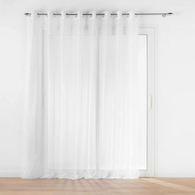 Douceur d'intérieur Hotová záclona z hladkého voálu LISSEA, bílá, 300 x 240 cm bílá – Hledejceny.cz
