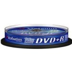 Verbatim DVD+R 4,7GB 16x, Advanced AZO+, cakebox, 10ks (43498) – Zbozi.Blesk.cz