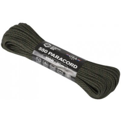 HELIKON-TEX 550 Paracord 30m Color Changing Patterns, Covert, ATWOOD, Barva zelená, Velikost UNI – Sleviste.cz