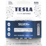 TESLA SILVER+ AAA 4ks 1099137217 – Zboží Mobilmania