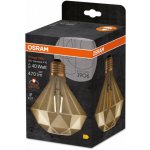Osram 4058075091955 Diamantová LED žárovka E27 4,5 W Vintage 1906, teplá bílá – Hledejceny.cz