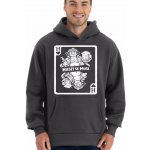 Hasit se musí, bílý tisk Mikina OVERSIZE unisex NOVINKA – Hledejceny.cz