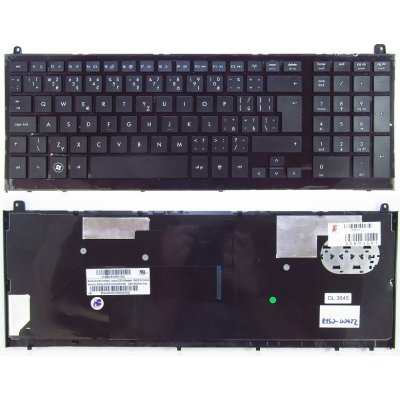 česká klávesnice HP Probook 4520 4525 černá CZ frame