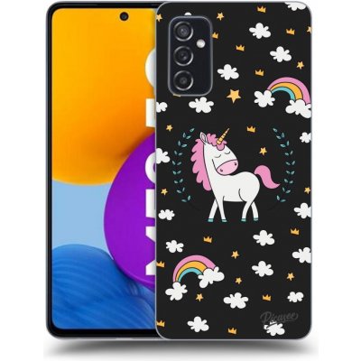 Pouzdro Picasee silikonové Samsung Galaxy M52 5G - Unicorn star heaven černé