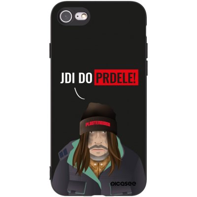 Picasee silikonový černý obal pro Apple iPhone SE 2022 - Bezďák – Zboží Mobilmania