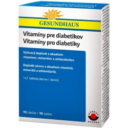 Gesundhaus Vitamíny pro diabetiky 90 tablet