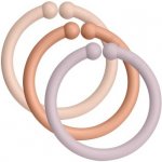 Bibs Loops Kroužky 12 ks Blush peach dusky lilac – Zboží Dáma