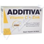 Additiva Vitamin C + Zinek 60 tablet – Zboží Mobilmania