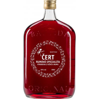 Bartida Čert 30% 1 l (holá láhev) – Zbozi.Blesk.cz