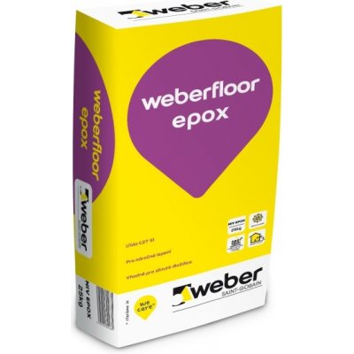 Weber weberfloor EPOX 25 kg - NIV EPOX – Zboží Mobilmania