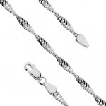 Olivie Stříbrný kroucený řetízek 5852 – Sleviste.cz