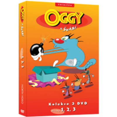 Oggy a švábi 1 - 3 / kolekce 3 DVD – Zboží Mobilmania