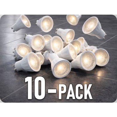 V-TAC LED žárovka GU10 4,5W, 345lm, 38°/10-PACK neutrální bílá – Hledejceny.cz