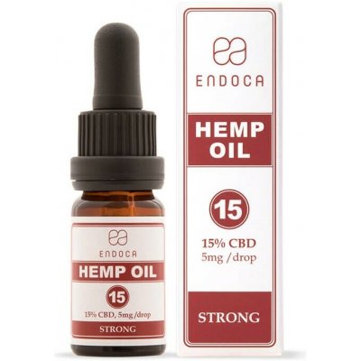 Endoca CBD olej 15% 1500 mg 10 ml – Hledejceny.cz