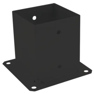 Domax PSP 100 (101*150*2,0) Patka sloupku 100 C černá – Hledejceny.cz