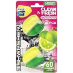 Power Air Vůně do myčky Clean & Fresh Lemon 2 ks – Zboží Mobilmania